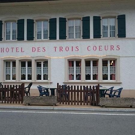 Hotel-Restaurant Des 3 Coeurs Vaulion Екстер'єр фото